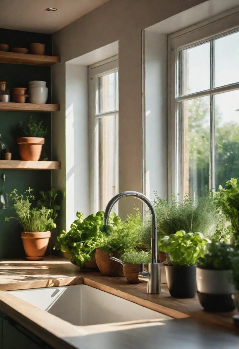 5. Windowsill Herb Gardens for Fresh Cooking