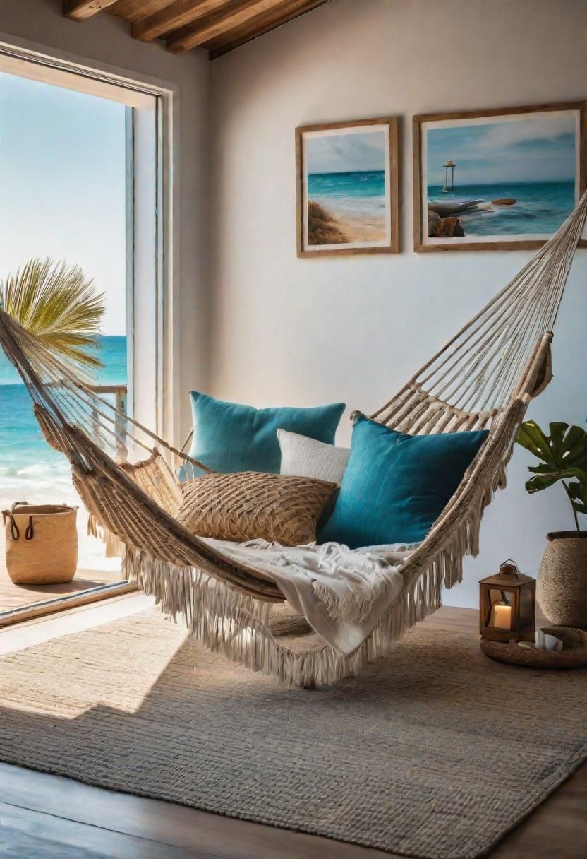 25. Beach Hut Hideaway Decor
