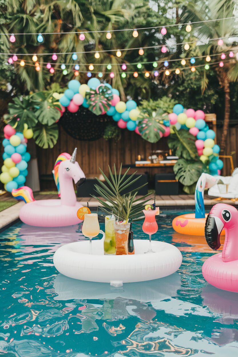 6. Welcome to the Ultimate Backyard Pool Party!