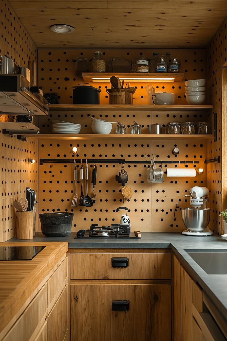 13. Organize with a Kitchen Pegboard - photo 2