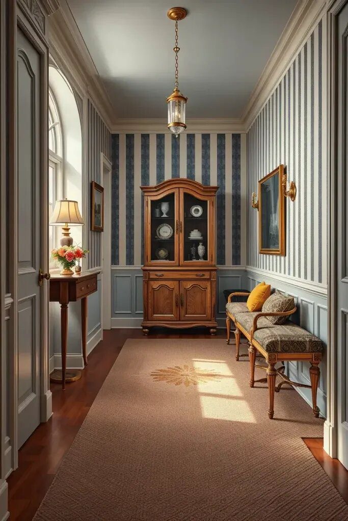 Balancing Practicality and Luxury in the Hallway