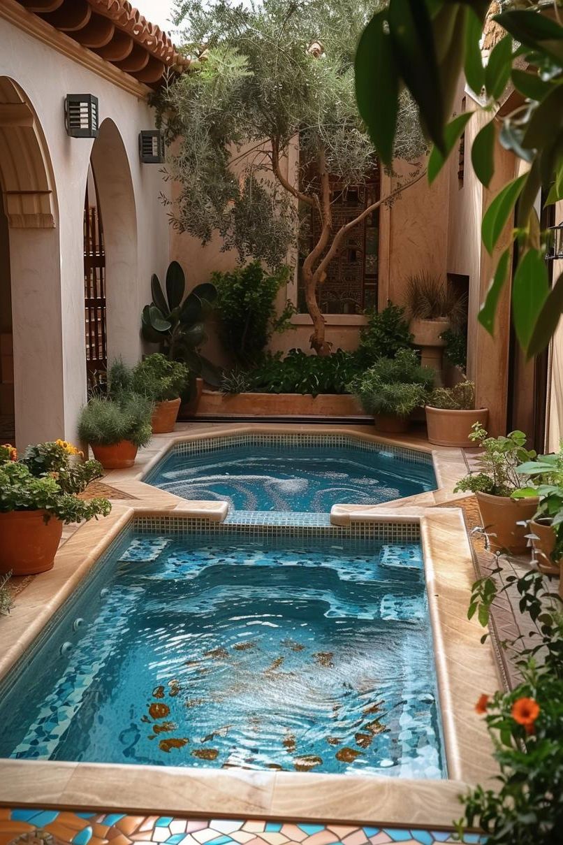 5. Mediterranean Backyard Oasis Design - photo 2