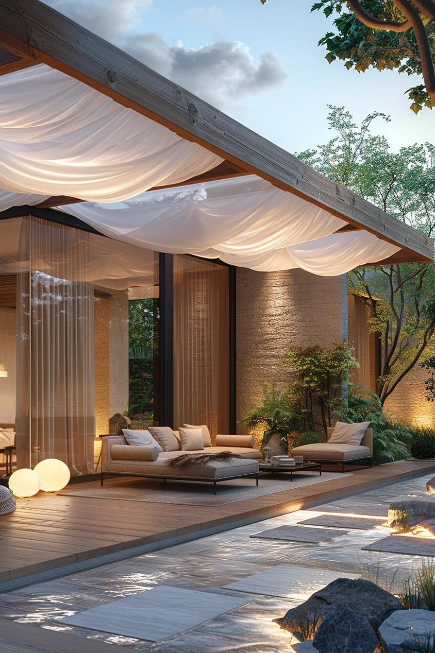 13. Dreamy Cloud Canopy Extensions