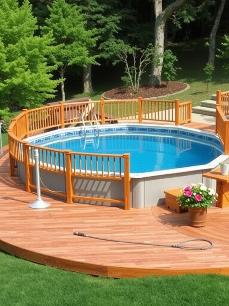 1. Classic Wooden Deck