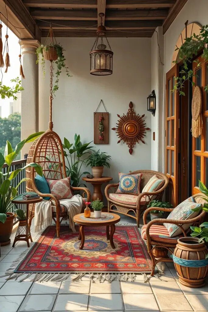 Finding Your Own Bohemian Balcony Style - photo 2