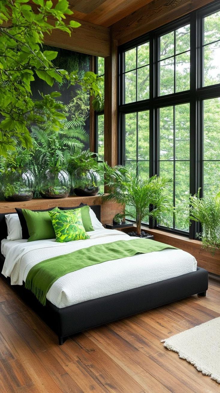 8. Bold Botanical Bedroom Décor Ideas - photo 3