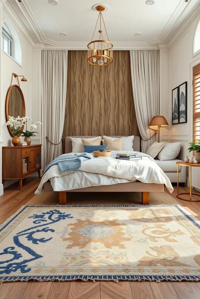 Add a Cozy Touch with Layered Area Rugs - photo 2