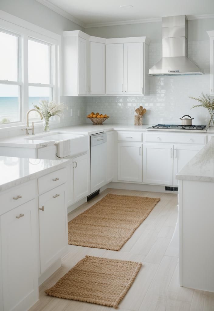 2. Coastal Kitchen Design Ideas