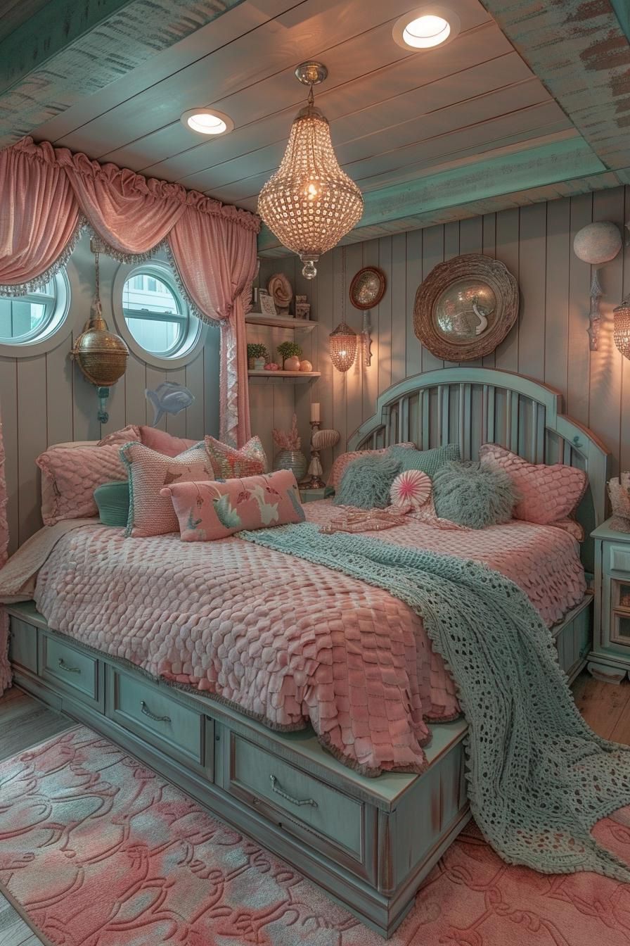 7. Mermaid Cove Pink Coastal Style - photo 3