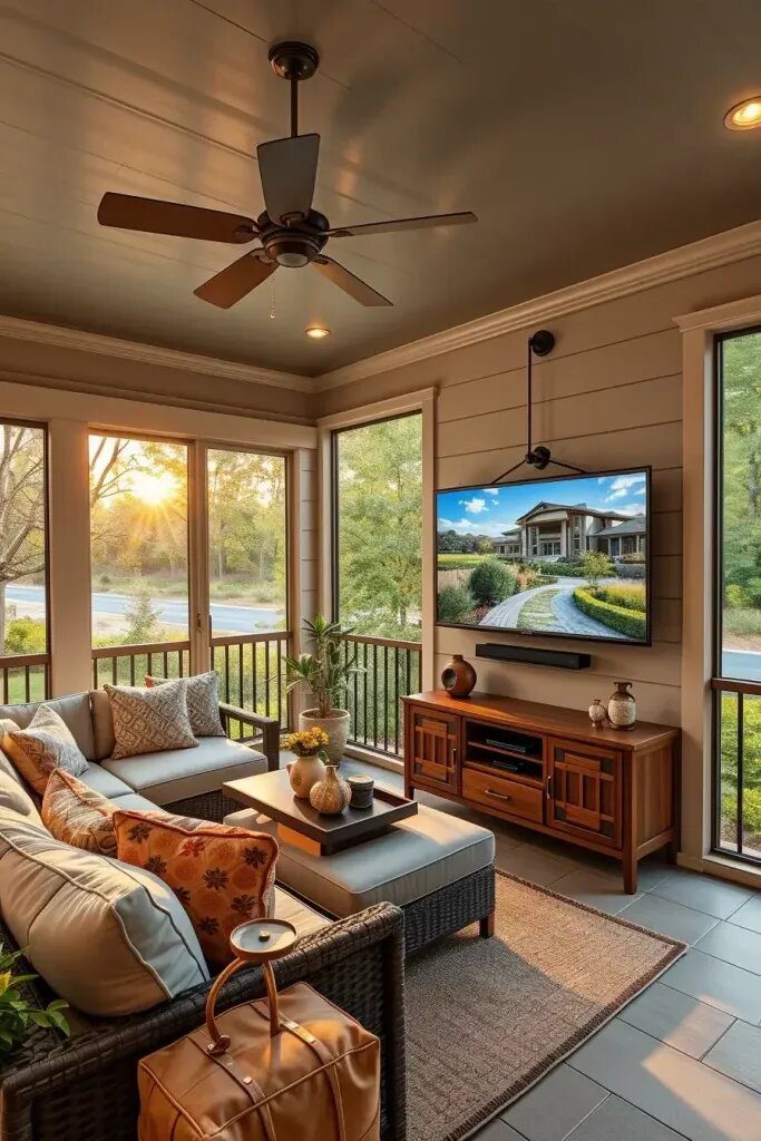 Setting Up A TV On Your Porch - photo 2