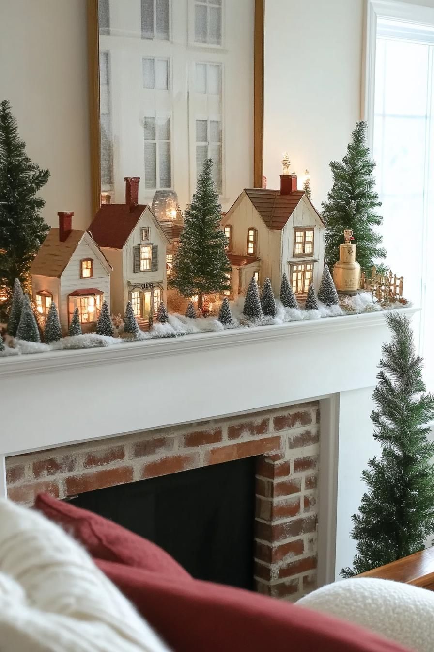 4. Charming Farmhouse Village Display - photo 2