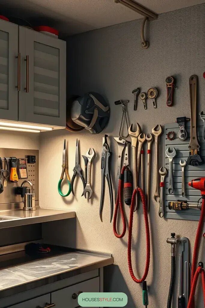 Use Magnetic Strips for Small Metal Tools