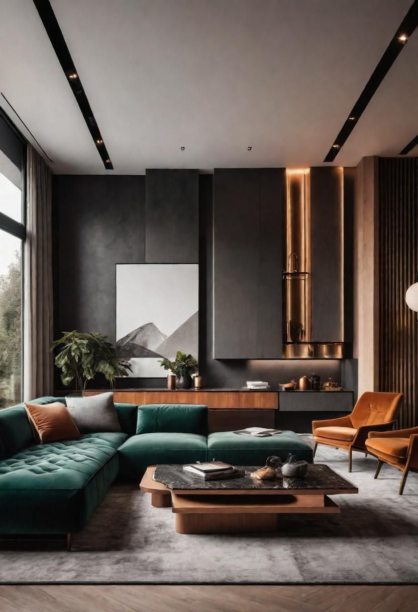 49. Bold Modern Living Room Ideas