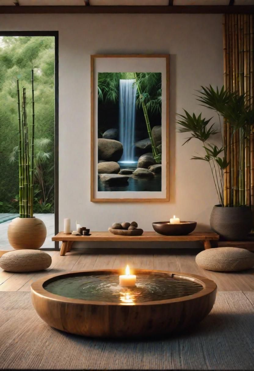14. Zen Living Room Oasis