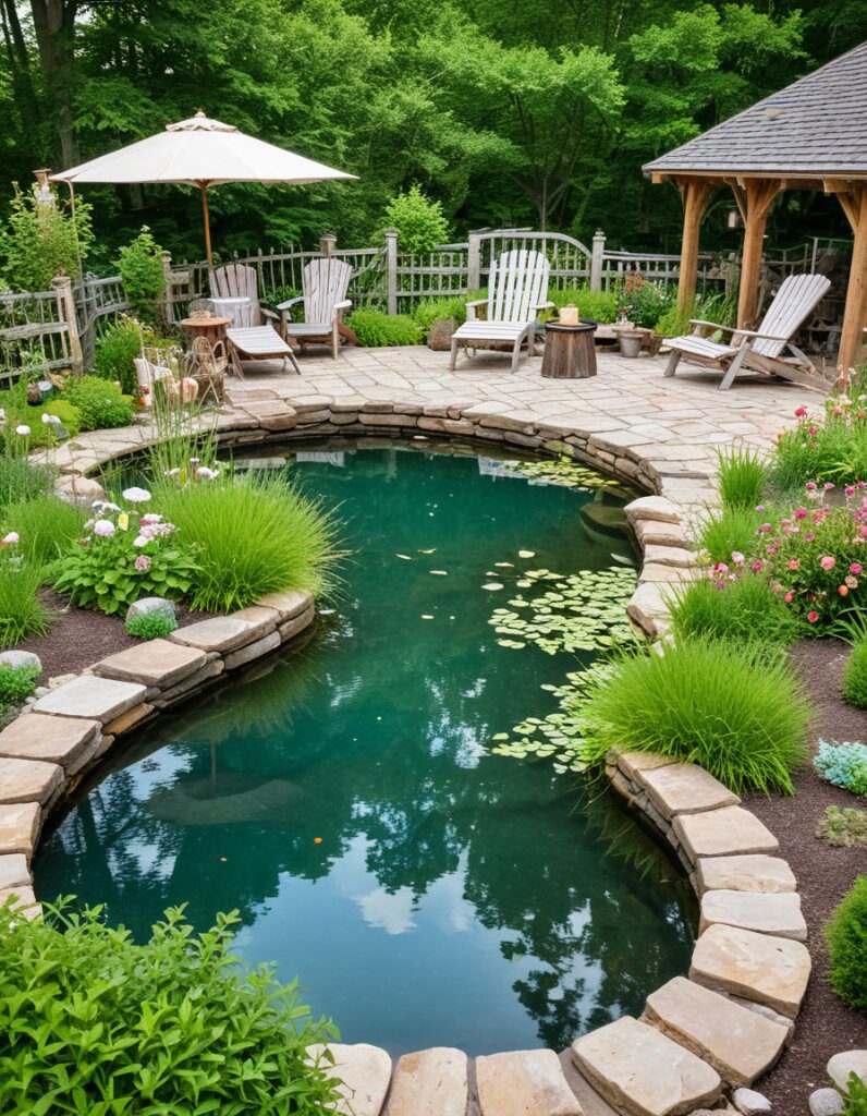 Create an Outdoor Oasis with Charming Rustic Pool Designs - photo 2