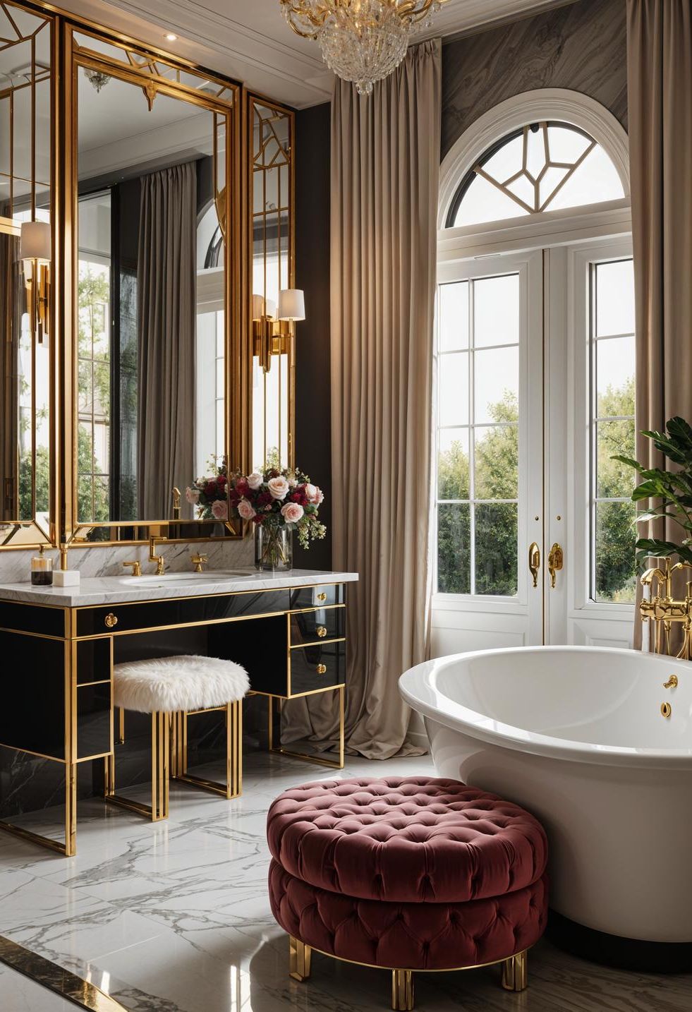 21. Star-Studded Luxe Bathroom Decor - photo 2