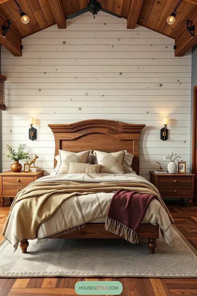 Charming Rustic Headboards to Try