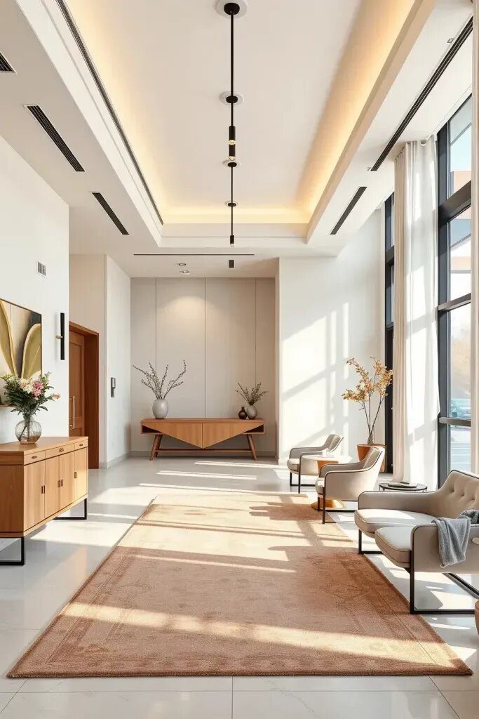 Soothing Entryways Built on Neutral Tones