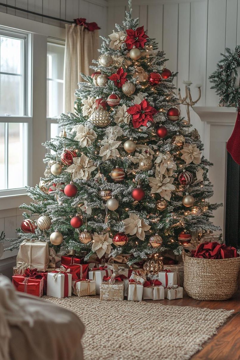 6. Vintage Farmhouse Festive Decor Ideas