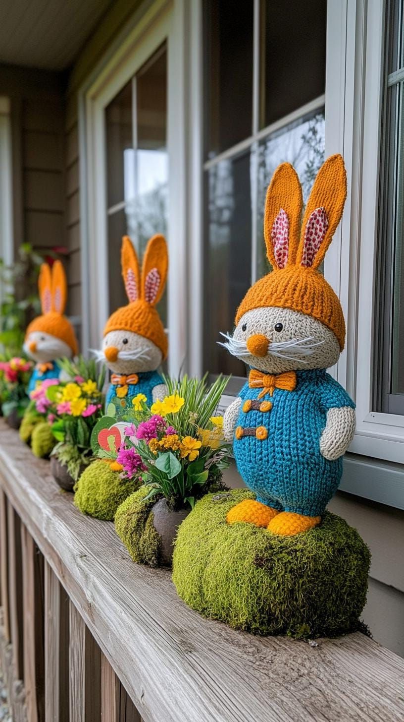9. Whimsical Easter Porch Decor Ideas - photo 2
