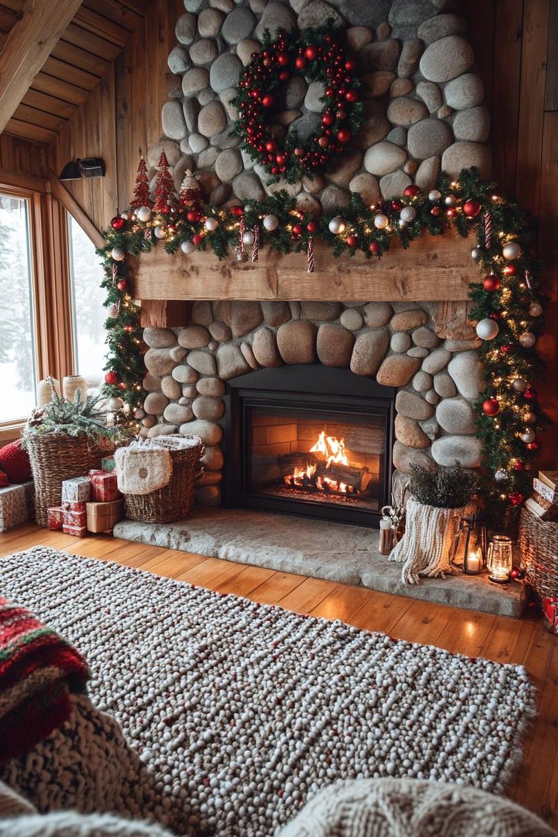 14. Knitted Garland Ideas for Christmas - photo 2