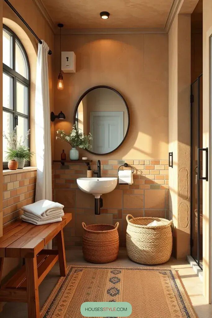 Pairing Earthy Rustic Tones With Stylish Decor