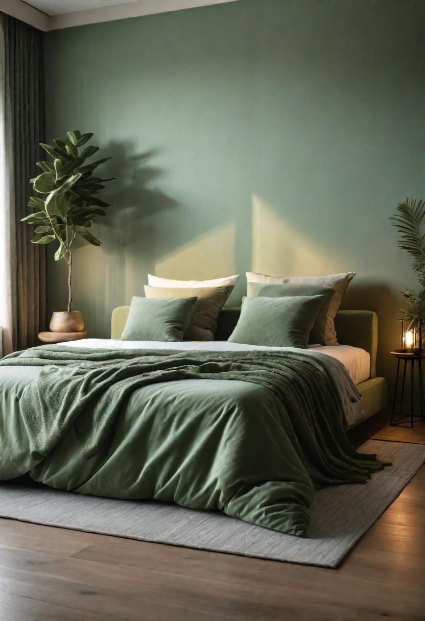 17. Sage Green Meditation Corner