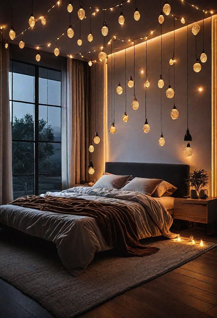 32. Lantern-Lit Pathway to Bed