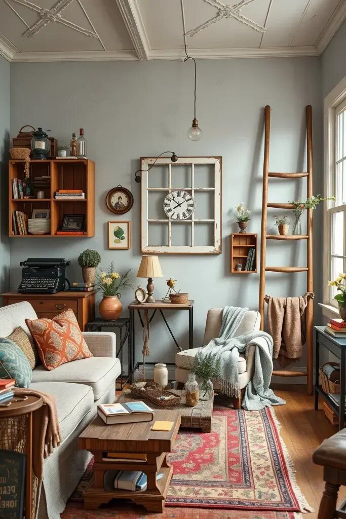 Turning Vintage Finds Into Chic Home Decor
