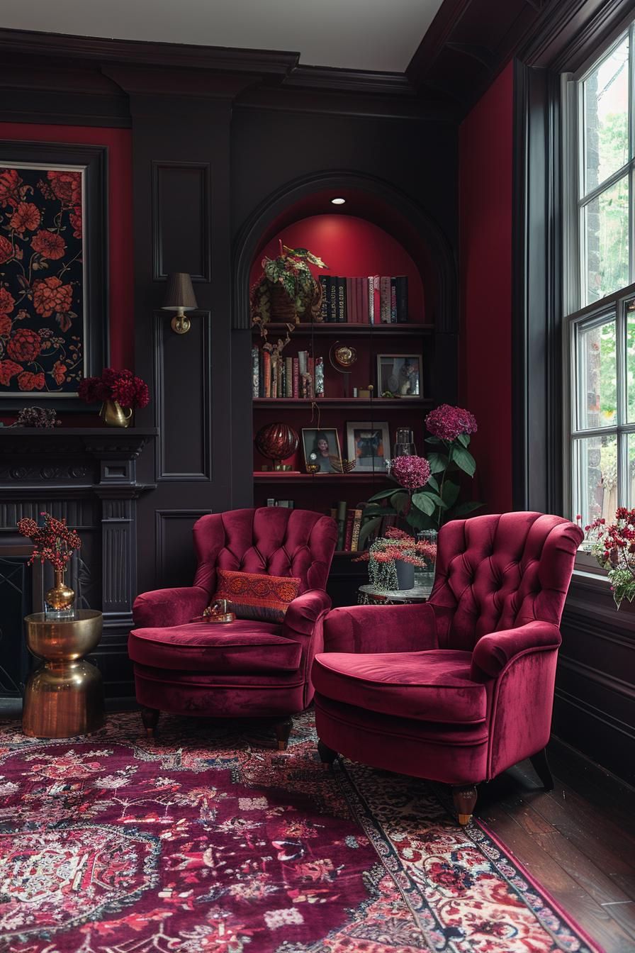 15. Moody Mid-Century Elegance with Vintage Charm - photo 2