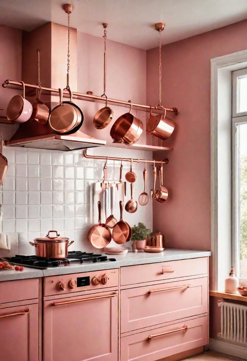21. Carnation Pink Copper Cookware - photo 2