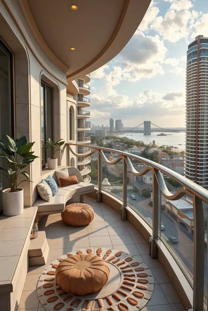 Wavy Balconies Blending Design and Structure