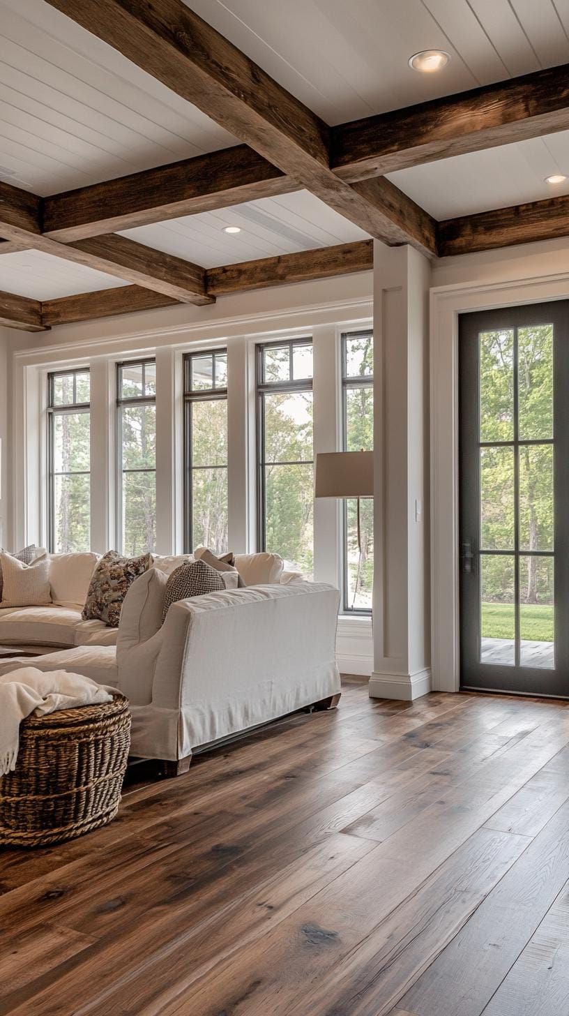 18. Wide-Plank Hardwood Flooring for Classic Farmhouse Style - photo 2