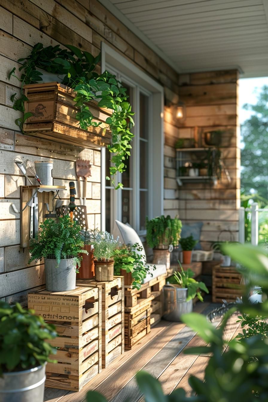 2. Repurposed Crate Storage Ideas - photo 2