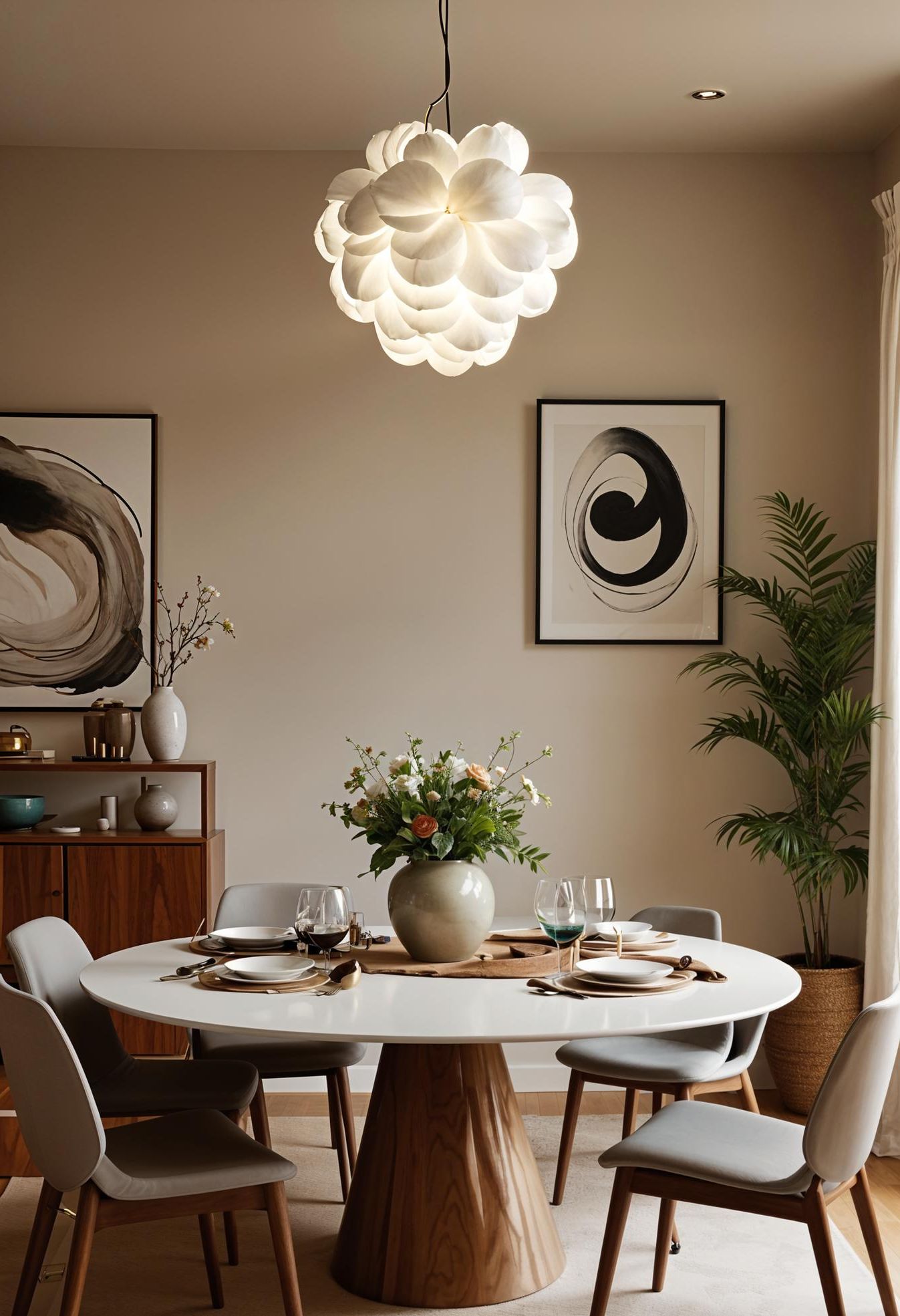 8. Organic Ceramic Centerpiece Ideas - photo 2