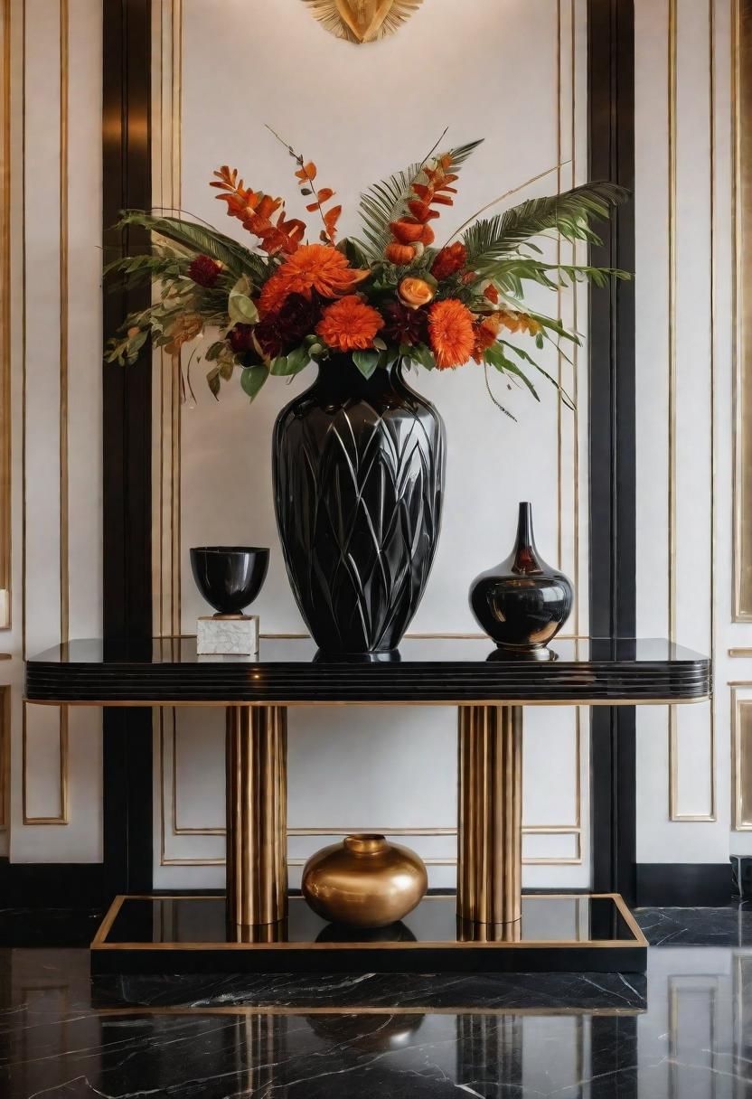 10. Sculptural Vase Showcase
