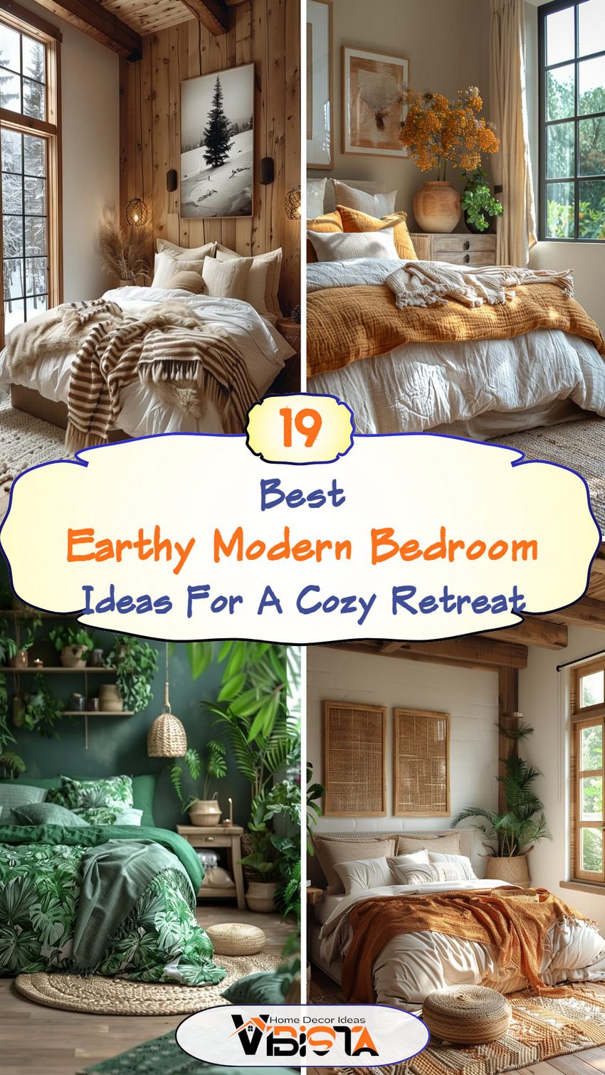 19 Best Earthy Modern Bedroom Ideas for a Cozy Retreat