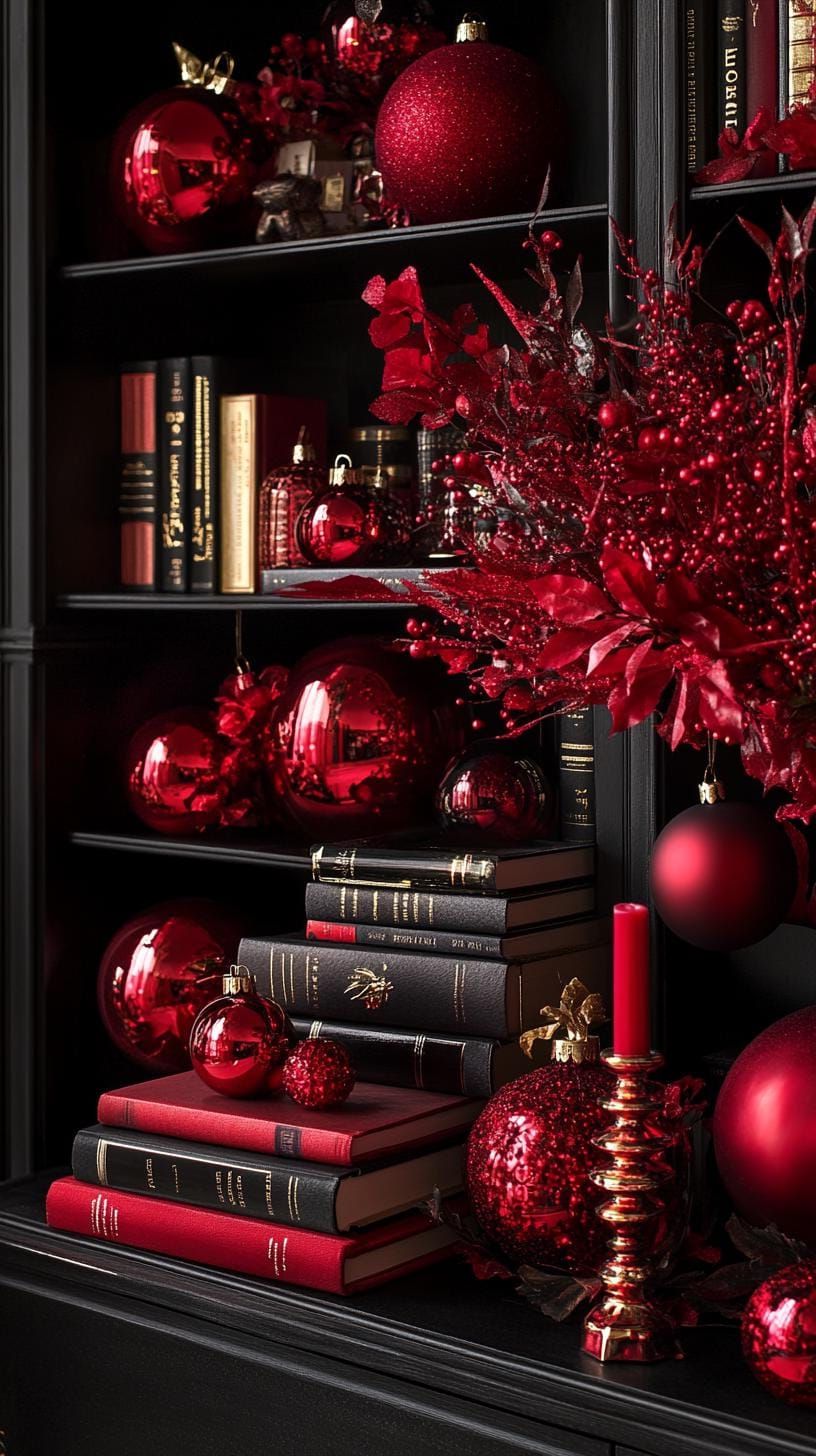 21. Tom Ford-Inspired Luxury Christmas Decor