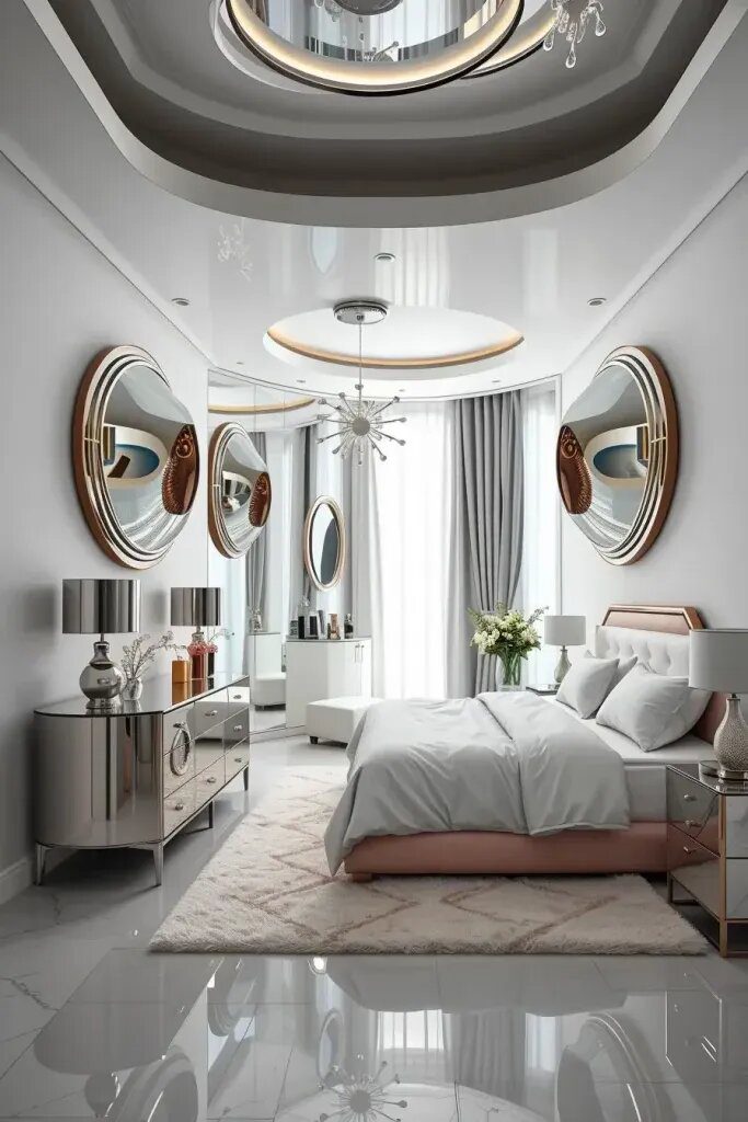 Eyeball Mirrors for a Quirky Bedroom Accent