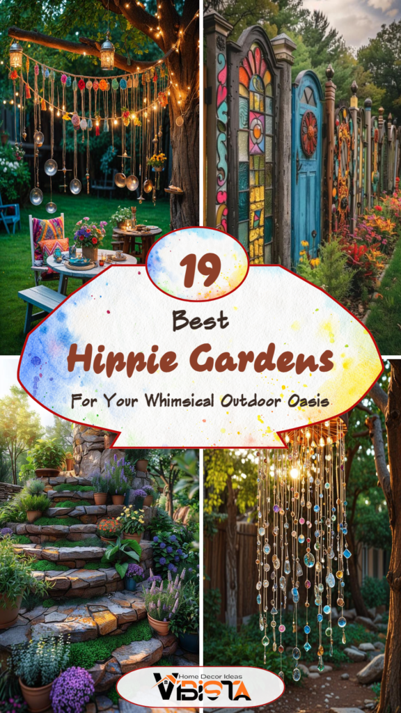19 Best Hippie Gardens for Your Whimsical Outdoor Oasis