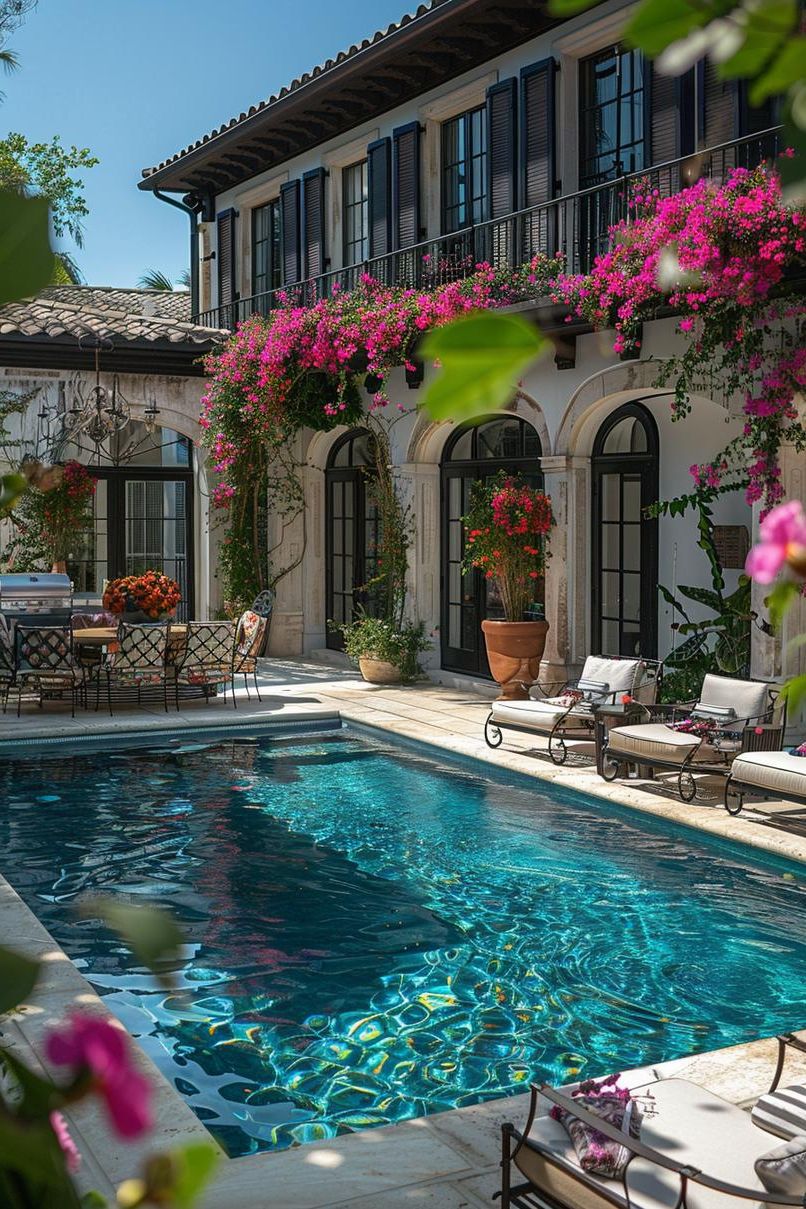 9. Elegant Victorian Backyard Retreat