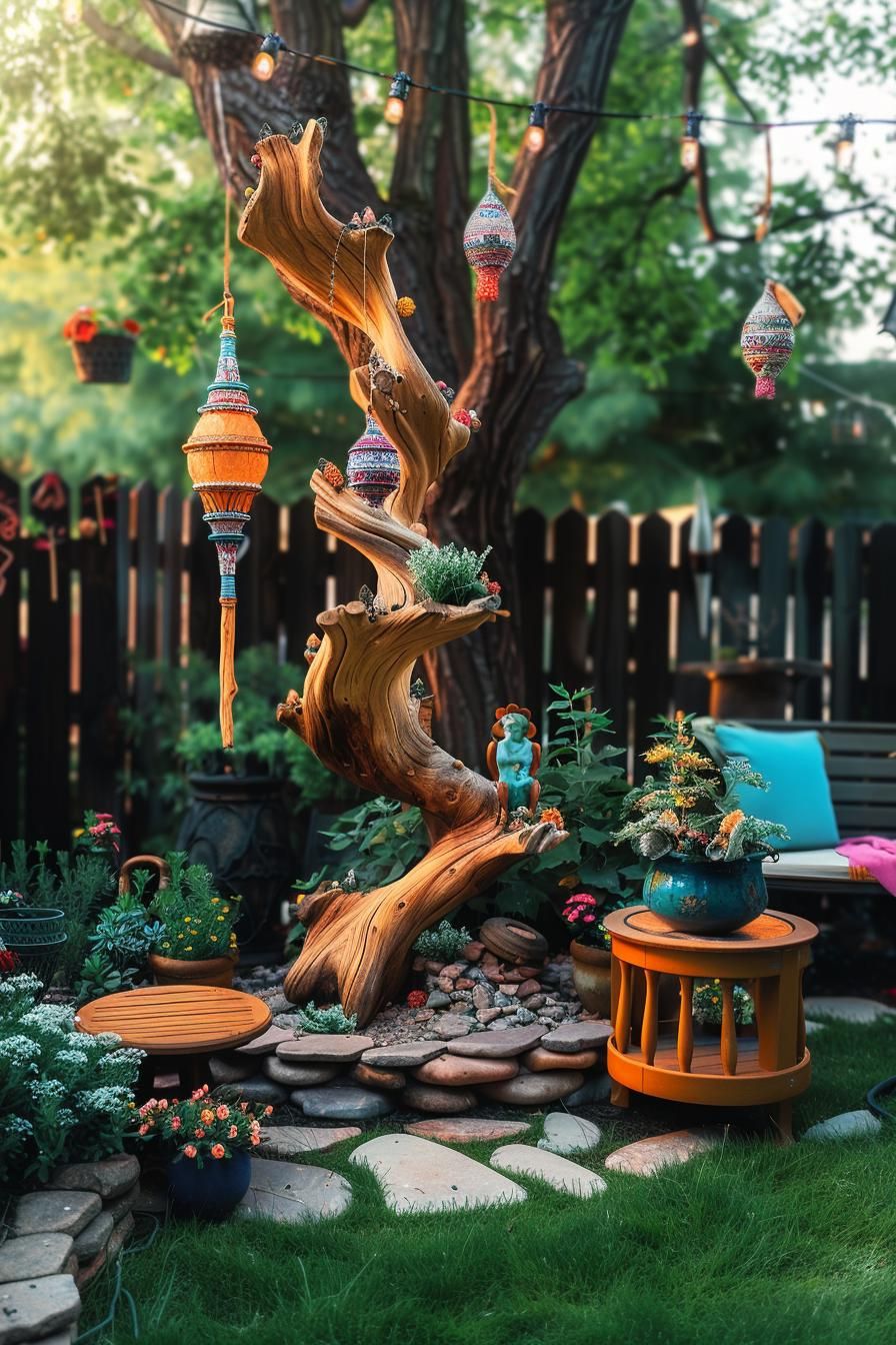 6. Creative Driftwood Sculpture Ideas