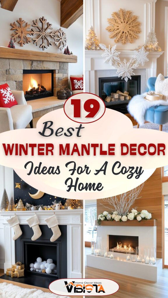 19 Best Winter Mantle Decor Ideas To Cozy Up Your Home In 2025