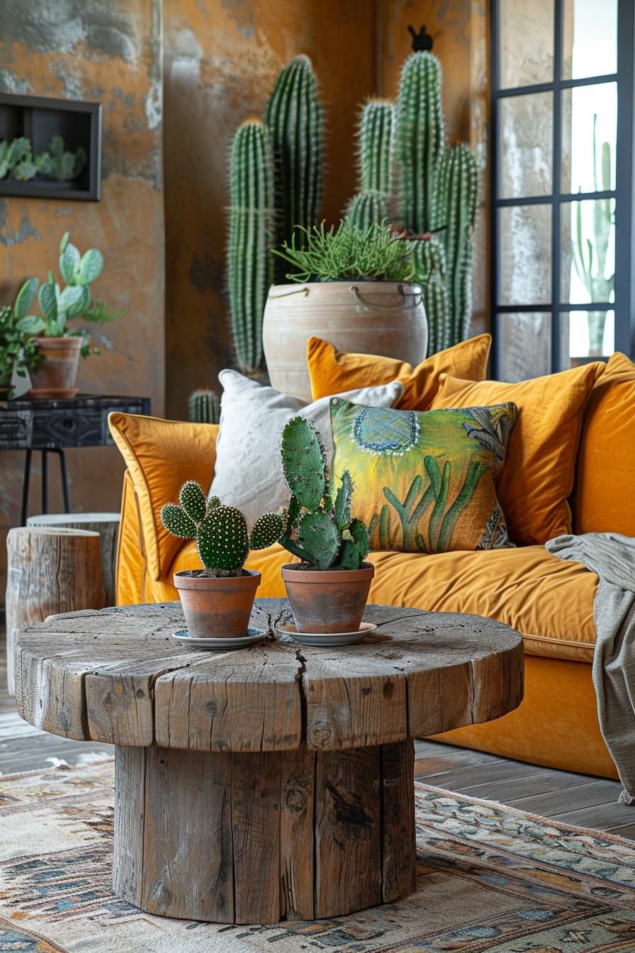 19. Southwestern Chic Living Room Style - photo 3
