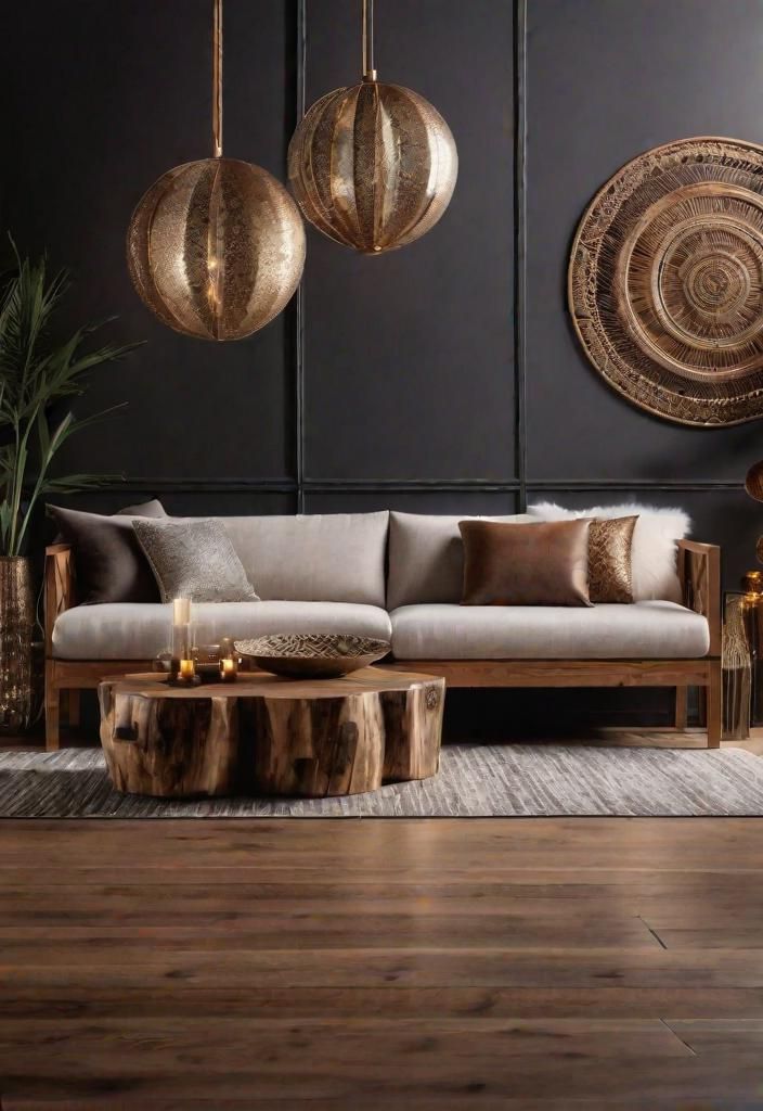 12. Wood and Metal Accents