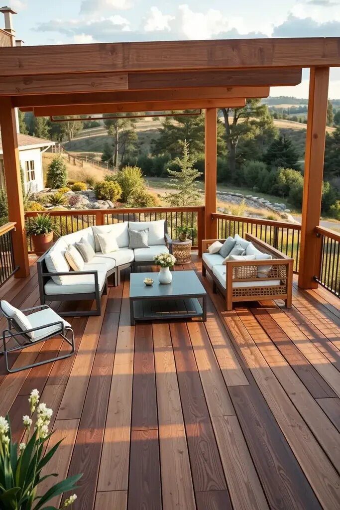 Chic Furnishings for Elevated Wooden Decks - photo 3