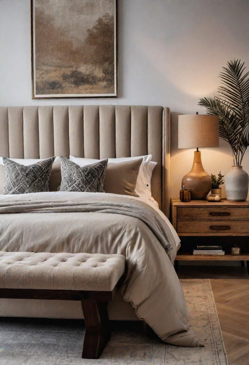 30. Mixing Elegant Eclectic Bedroom Styles - photo 2