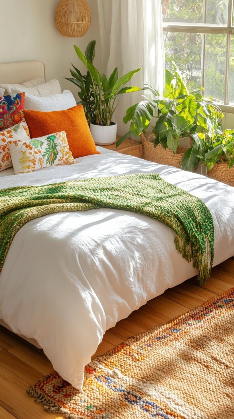 6. Bohemian Modern With Layered Patterns - photo 3