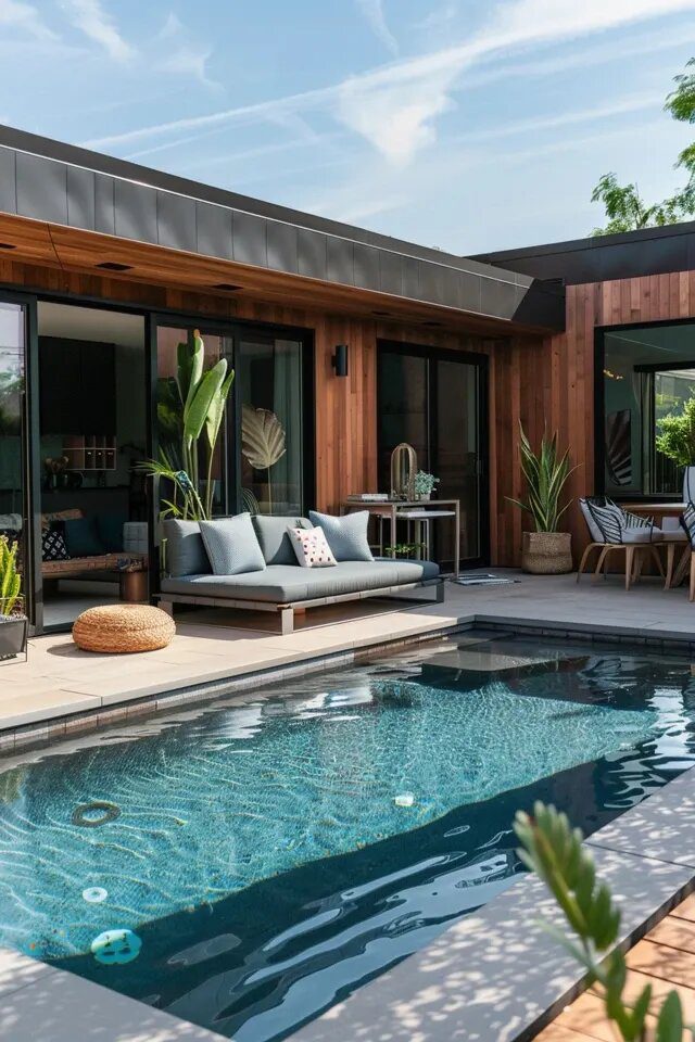 Design Elements for Modern Small Pools