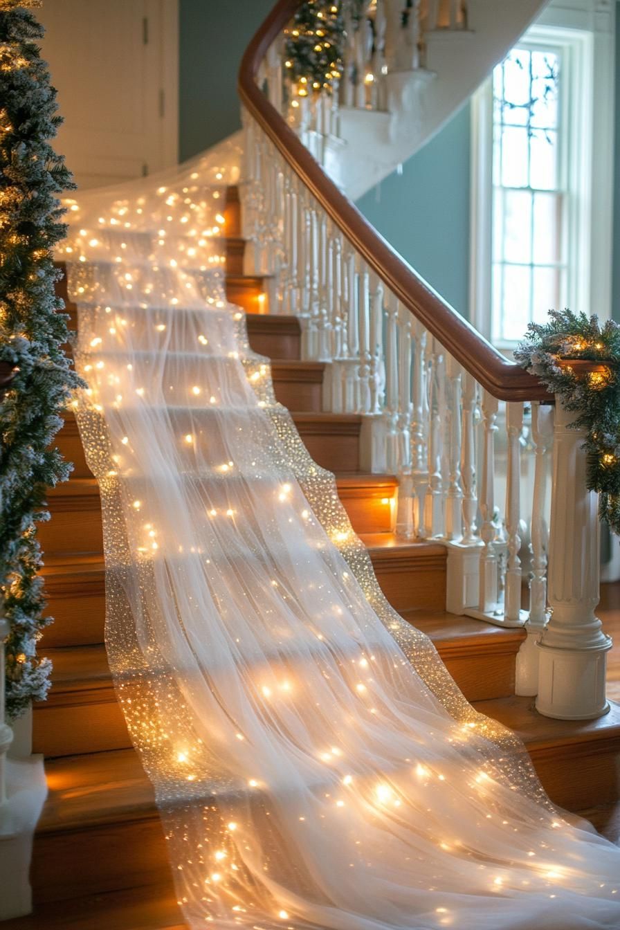 20. Soft Winter Tulle Decorating Ideas - photo 3